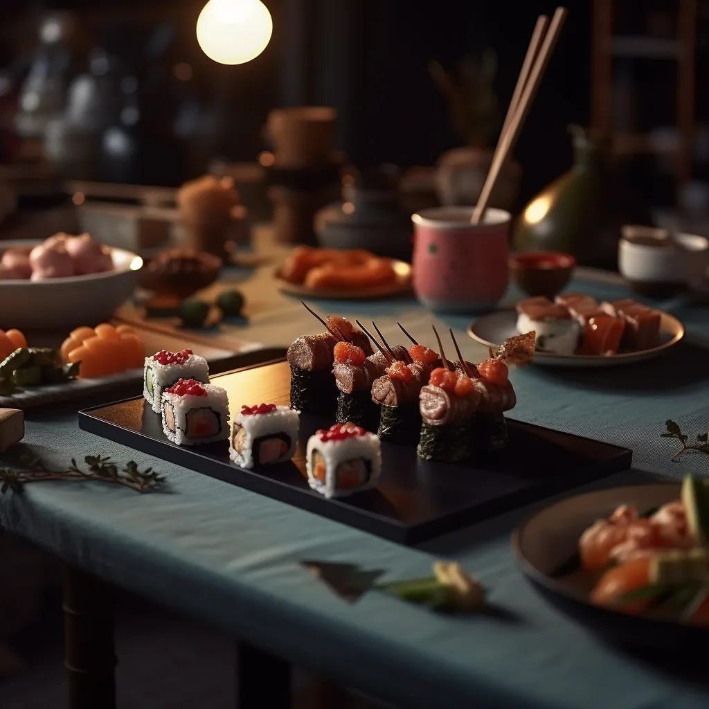 Cover Image for Japanese Recipes for a Sushi-Making Party